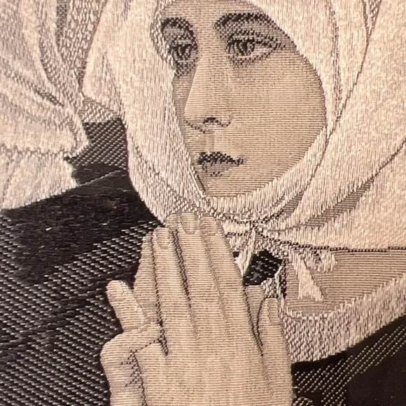 Rare antique French framed silk artwork embroidered artist signed collectible - Picture 2 of 14